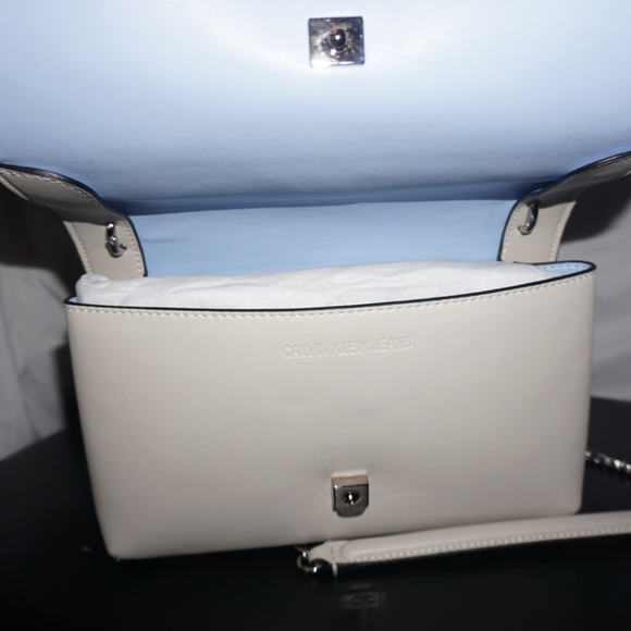 CK sculpted logo flap bag MSRP $138 - Picture 3 of 4